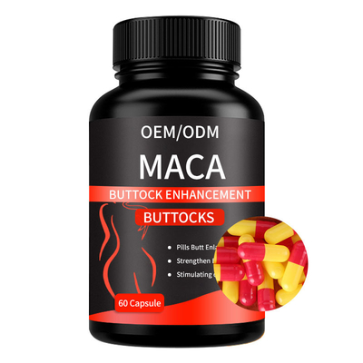 OEM Maca Root Suplement Kapsułki Maca do wzmocnienia pośladków 5000 Mg