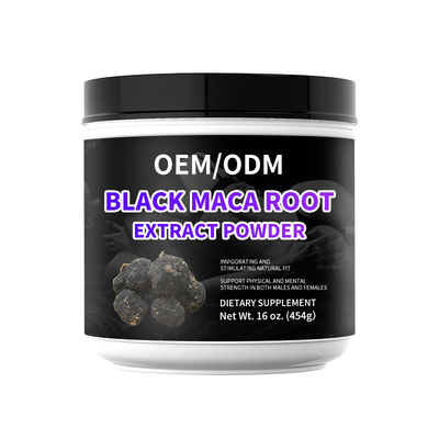 100% Natural Black Maca Suplement ziołowy sproszkowany korzeń maca