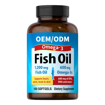 Suplement diety OEM Epa Dha Olej rybny Omega 3 dla Adhd