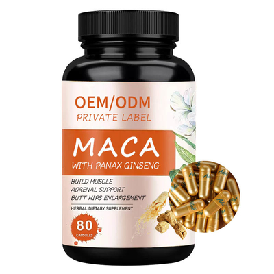ODM Maca Panax Ginseng Extractum Kapsułki męskie Suplement