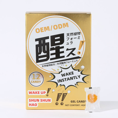 Niestandardowe logo Mental Booster Suplementy OEM Wakeup Gel Candy
