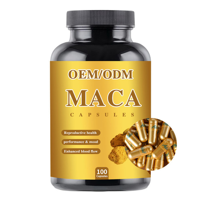 OEM Male Enhancement Maca Root Suplement Kapsułka 1500 mg
