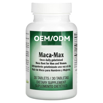 Black Maca Root Suplement Maca Złote tabletki dla kobiet i mężczyzn