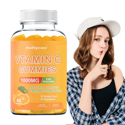 FDA Witamina C 1000 mg Żelki dla dorosłych i dzieci Świecąca, wibrująca skóra
