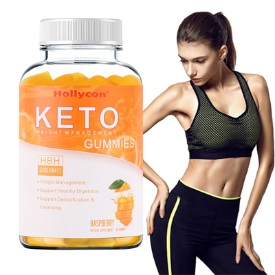 Odchudzanie Keto ACV Gummies 1000MG z sokiem pomarańczowym Multiwitamina B12