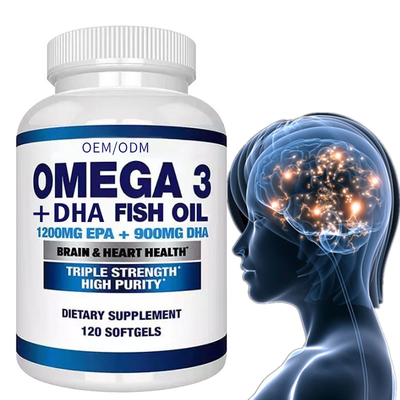 Suplement diety ODM Omega 3 z olejem rybim o potrójnej sile