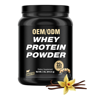 Ziołowe suplementy OEM Whey Protein Isolate Powder Wzmacniacz mięśni