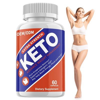 FDA Keto Slim Capsules Weight Management Loss Keto Suplement dla kobiet i mężczyzn