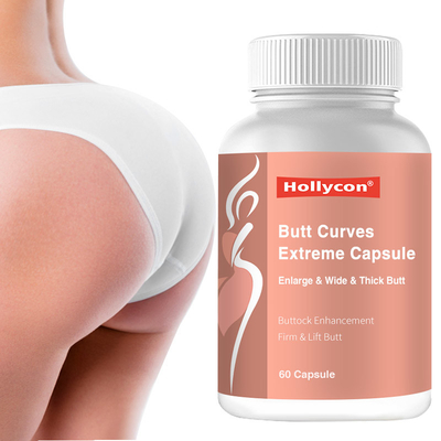 Kapsułki powiększające pośladki ze składnikami ziołowymi Hip Bigger Fast Curved Bigger Glutes Butt Booster dla kobiet