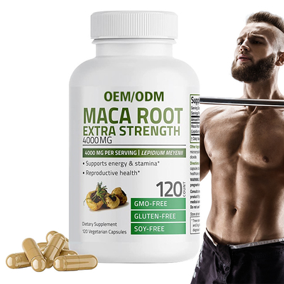 Boost Energy Korzeń Maca Dodatkowa siła 4000 mg na porcję 120 kapsułek