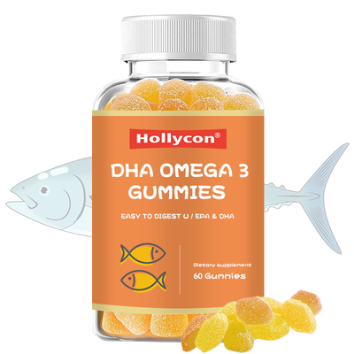 Omega 3 EPA DHA Pigułki z oleju z wątroby dorsza Gummy Produkty odżywcze dla dorosłych dzieci