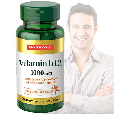 GMP Witamina B12 Tabletki 1000mcg 20szt Wegański Suplement Wspiera Metabolizm Energetyczny