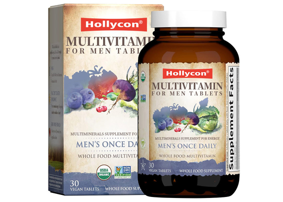 OEM Private Label Dietary Multiminerals Supplement Energy Multivitamin For Men Tabletki