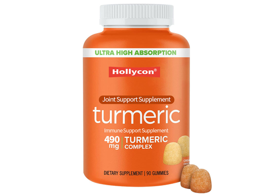 HALAL Supplements OEM Kurkuma Kurkumina Gummy Supplementy diety 90 sztuk Wsparcie zdrowia stawów