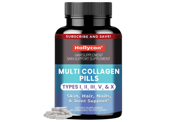 90PCS Multicollagen Pills Wsparcie dla włosów, paznokci, stawów i jelit