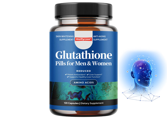 Glutation Pills 120 Capsules For Men And Women Supplement Białącego Skórę