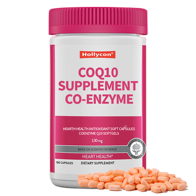 Wysokiej jakości suplement CoQ10 Koenzym Q10 Przeciwutleniacz Miękkie kapsułki