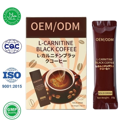 Black Coffee L-Carnitine Bulk Powder OEM do wyszczuplania ciała