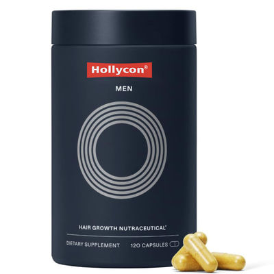 Dodatki do wzrostu włosów dla mężczyzn w celu wyraźnie gęstszej pokrycia włosów i skóry głowy