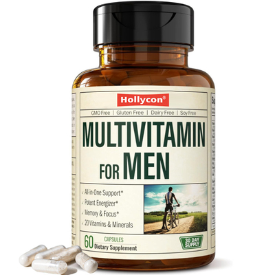 Multivitaminy dla mężczyzn Dostawca Multiminerały Suplementy witaminowe Cynk Poprawa koncentracji energii