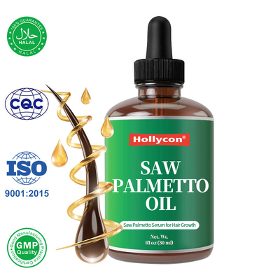 Saw Palmetto Supplement Organic Saw Pelmetto Oil Na wzmocnienie korzenia włosów