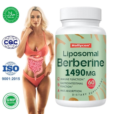 Suplementy liposomalnej berberyny Liposomalne gely miękkie berberyny dla wsparcia odpornościowego