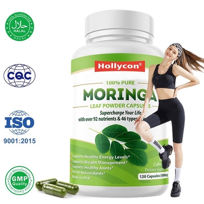 Moringa w proszku kapsułka do kontroli masy ciała naturalne kapsułki odchudzające