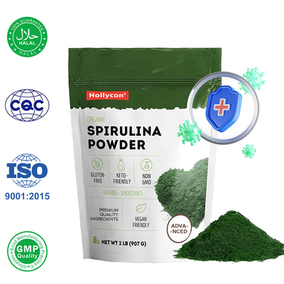 Organiczny proszek spiruliny Właściwości przeciwutleniające wspierają zdrowie układu odpornościowego