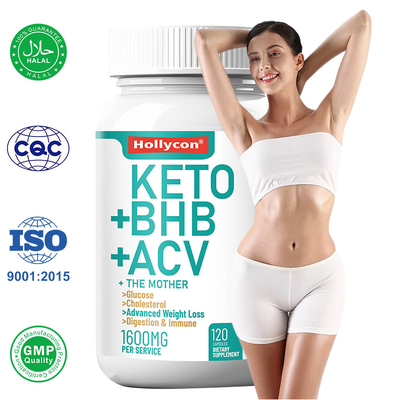 Keto ACV BHB Kapsułki Zwiększające Metabolizm Utrata masy ciała Naturalne kapsułki odchudzające
