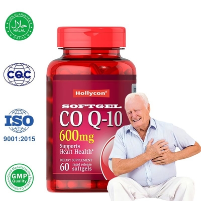 CoQ10 Softgels dla zdrowia serca wzmacniacz energii zdrowie jamy ustnej