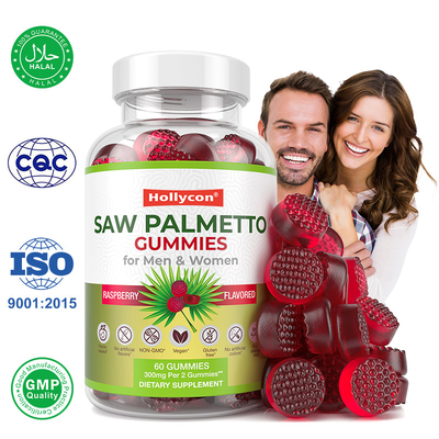 Saw Palmetto Gummies dla mężczyzn i kobiet Równowaga hormonalna Saw Palmetto Supplement