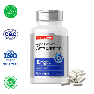 Astaxanthin Softgels Wsparcie układu krążenia i odpornościowego Metabolizm lipidów