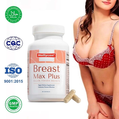 Niestandardowe kapsułki Breast Max naturalnie zwiększają kształt i rozmiar piersi.