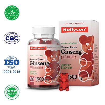 Wytwórnia Panax Ginseng Gummies wspiera zdrowie mózgu i funkcje układu odpornościowego