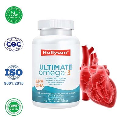 Suplement z kwasami tłuszczowymi omega-3 dla rozwoju mózgu i funkcji układu krążenia