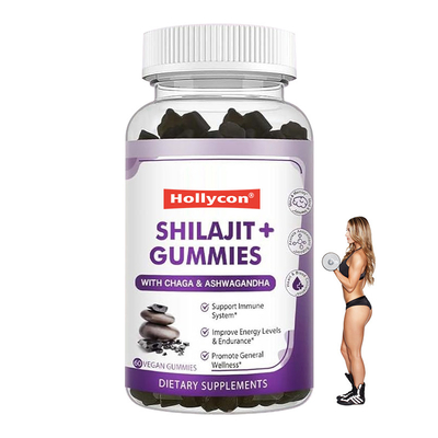 Fabryka Shilajit Supplement Gummies for Stress Relief Witality Energy