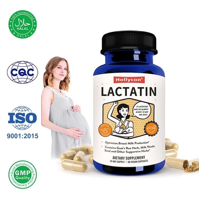 Fabryczne kapsułki laktatynowe Supprots Mleko Prductin zwiększa naturalnie poziom laktatyny