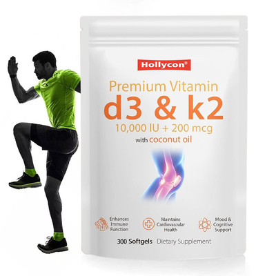 Wytwórnia Witamina D3K2 Softgels poprawia funkcje odpornościowe i zdrowie układu krążenia