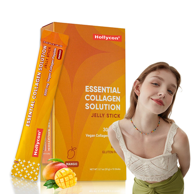 Essential Collagen Solution Jelly Stick Vegan Collagen dla zdrowia kości i stawów