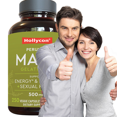 OEM Kapsułki Maca dla mężczyzn Organic Maca Root For Mood Support Maca Capsules
