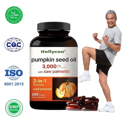 OEM Virgin Olej z nasion dyni z Saw Palmetto Olej z nasion dyni Softgels