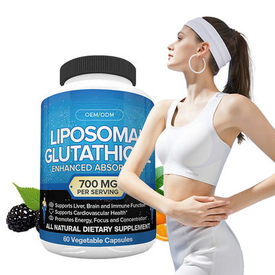 Kapsułki z glutationem liposomalnym do wsparcia układu odpornościowego 700 mg kapsułek z glutationem liposomalnym