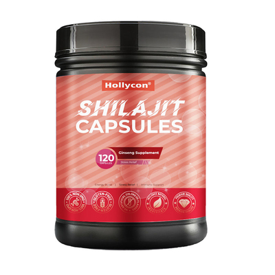 Shilajit Kapsułki Gorąco Sprzedawanie czystego himalajskiego organicznego suplementu Shilajit dla mężczyzn Wsparcie odpornościowe