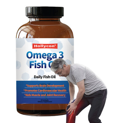 Codzienny suplement oleju rybnego Omega 3 OEM dla kobiet i mężczyzn z EPA i DHA wspierający zdrowie stawów Olej rybny Omega 3