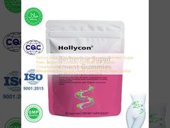 Cena fabryczna OEM Berberyna Suplement Gummies (bez cukru), Gummies z kompleksem berberyny z cynamonem cejlońskim, ostropestem plamistym, kurkumą dla metabolizmu, energii, zdrowia jelit, kontroli masy ciała podczas postu